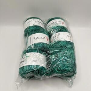 Ironstone Yarn Eyelash 858 Yards Made In France Dye Lot Color 12